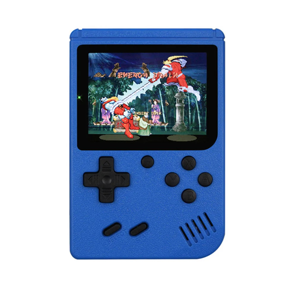 400-in-1 Mini Retro Handheld Game Console – 8-Bit, 3.0" Color LCD, USB Charging