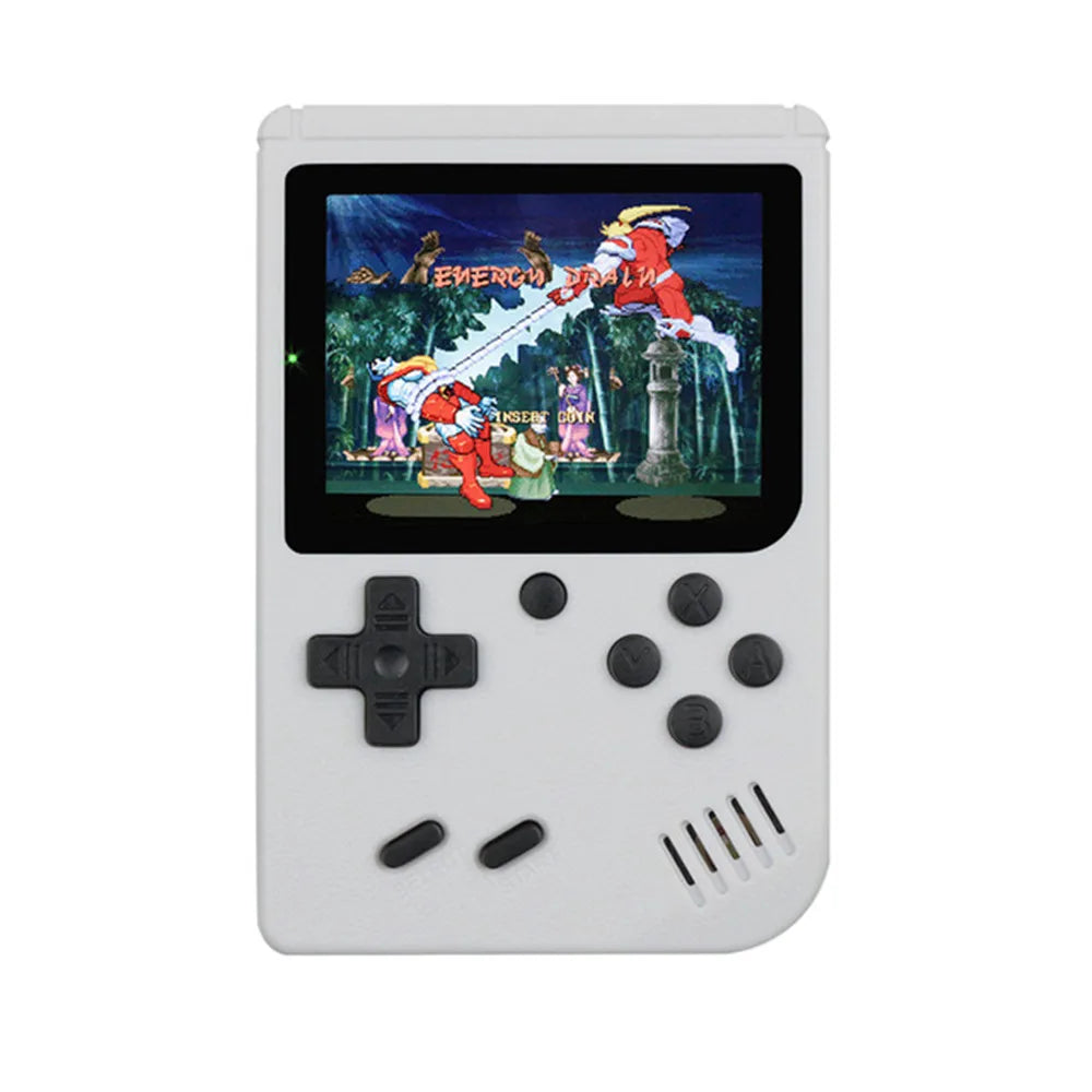 400-in-1 Mini Retro Handheld Game Console – 8-Bit, 3.0" Color LCD, USB Charging