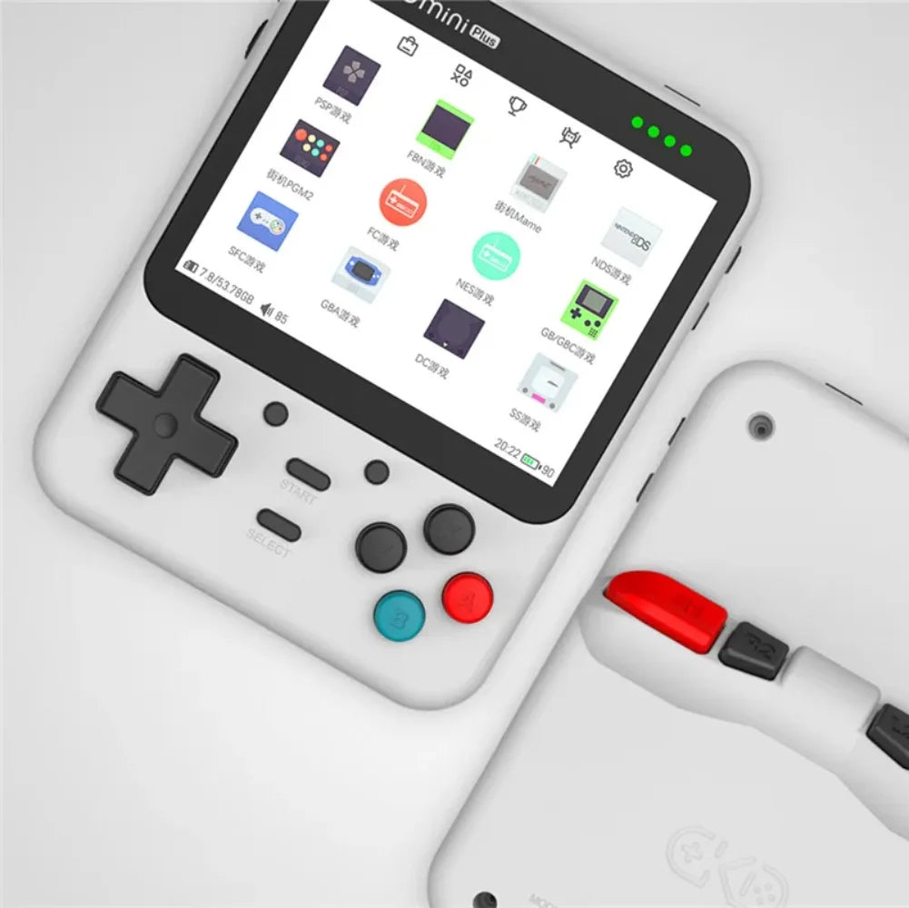 GKD Miniplus Retro Handheld Console – 3.5" IPS Screen, WiFi, Bluetooth, 10,000+ Games