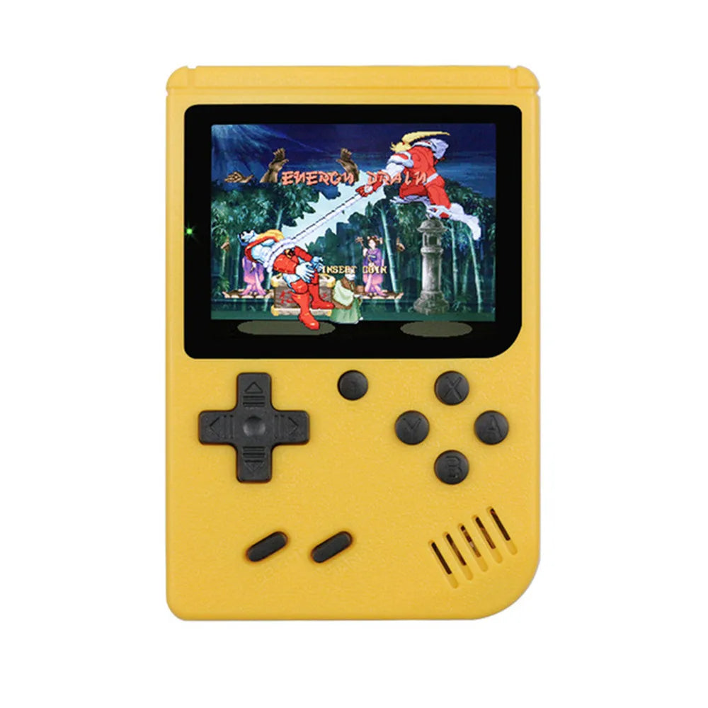 400-in-1 Mini Retro Handheld Game Console – 8-Bit, 3.0" Color LCD, USB Charging