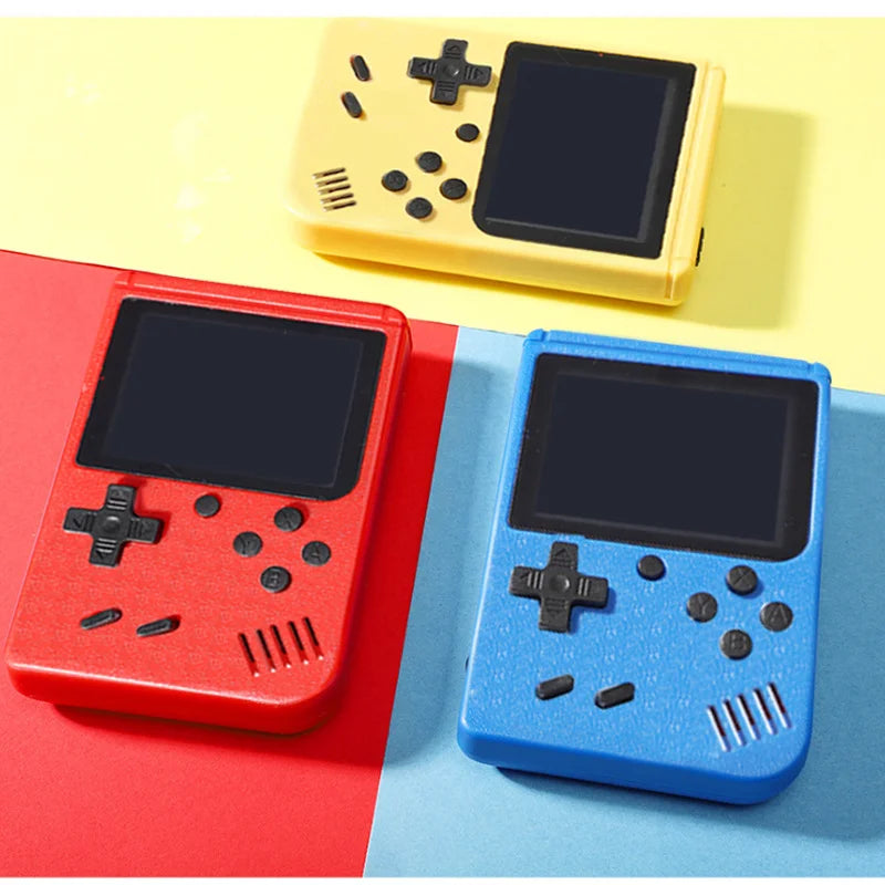 400-in-1 Mini Retro Handheld Game Console – 8-Bit, 3.0" Color LCD, USB Charging