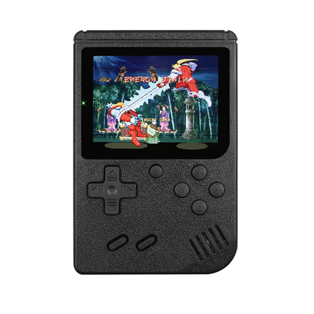 400-in-1 Mini Retro Handheld Game Console – 8-Bit, 3.0" Color LCD, USB Charging
