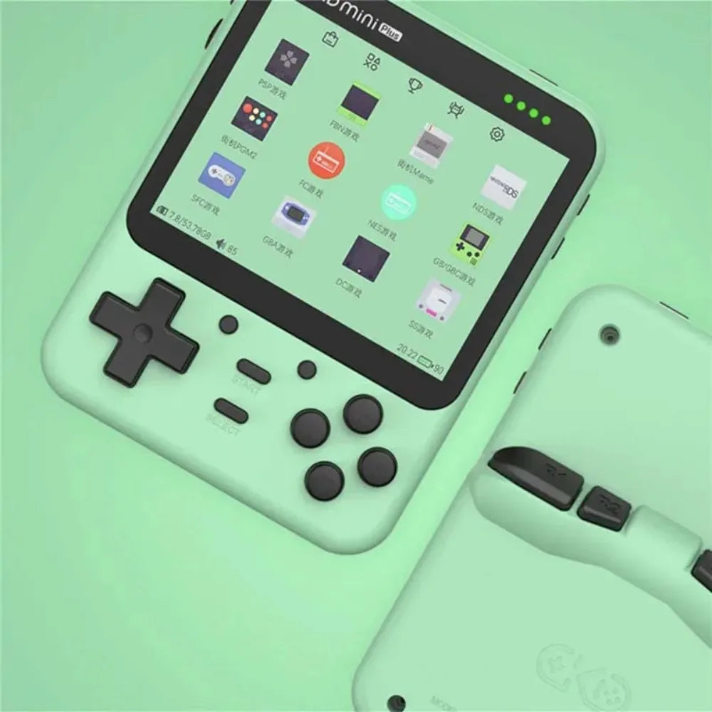 GKD Miniplus Retro Handheld Console – 3.5" IPS Screen, WiFi, Bluetooth, 10,000+ Games