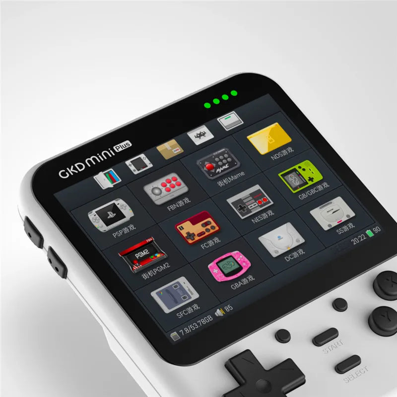 GKD Miniplus Retro Handheld Console – 3.5" IPS Screen, WiFi, Bluetooth, 10,000+ Games